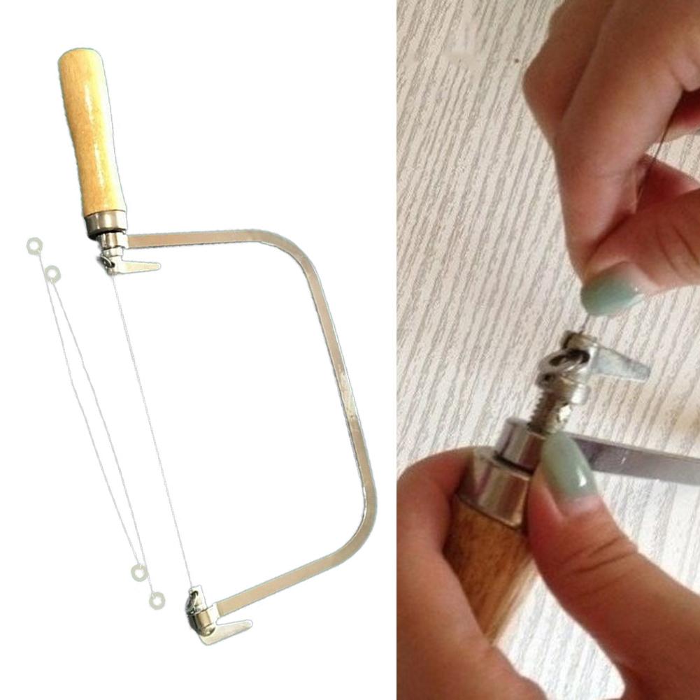 Convenient Spare Strings Stainless Steel Saw Cutting Adjustable Adjustable As The Picture Shows DIY Enthusiasts