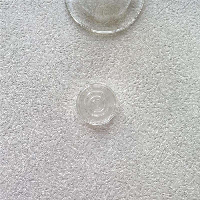 Transparent Epoxy Color Airbag Stand: Creative Desktop Tablet & Phone Ring Support with Logo.