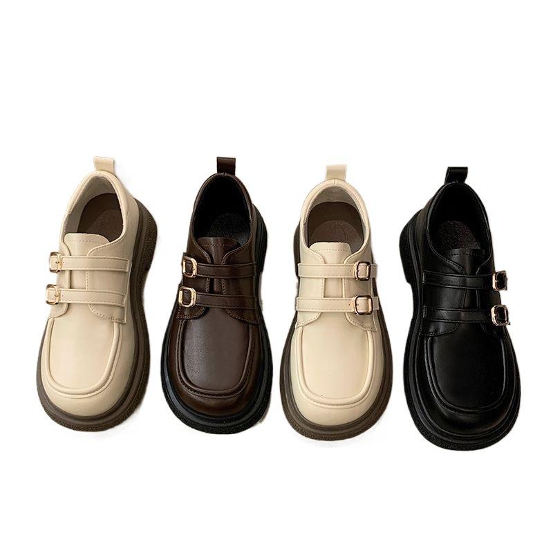 Soft Sister Small Leather Shoes Children British Style Spring and Summer 2025 New Loafers with Skirts Versatile Single Shoes Women's Shoes