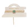 Geometric Zircon Square Fashion Simple Pendant Bracelet With Cubic Zirconia For Women