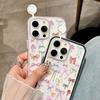 Colorful Bowknot Phone Case For iPhone 17 16 15 14 13 12 Pro Max 17 Air Shockproof Candy Color Frame Clear Bumper Back Cover