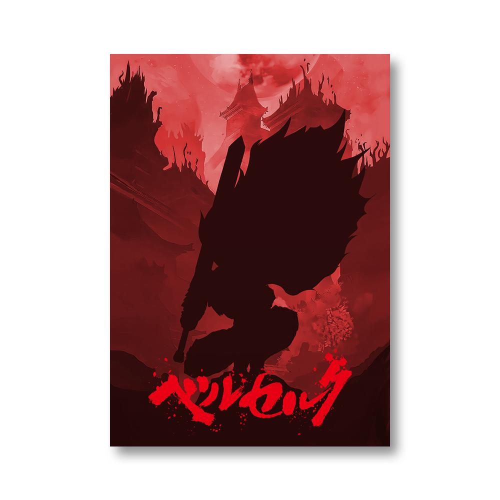 Zuřivý plakát Japonský anime obraz Nástěnné umění Obraz na plátně Moderní Ložnice Bar Obývací pokoj Domácí dekorace Obraz Cuadros