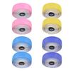 Road Bike Z-pattern Dual-color Gradient Handlebar Tape with Plugs Shock-absorbing Comfortable for Ri