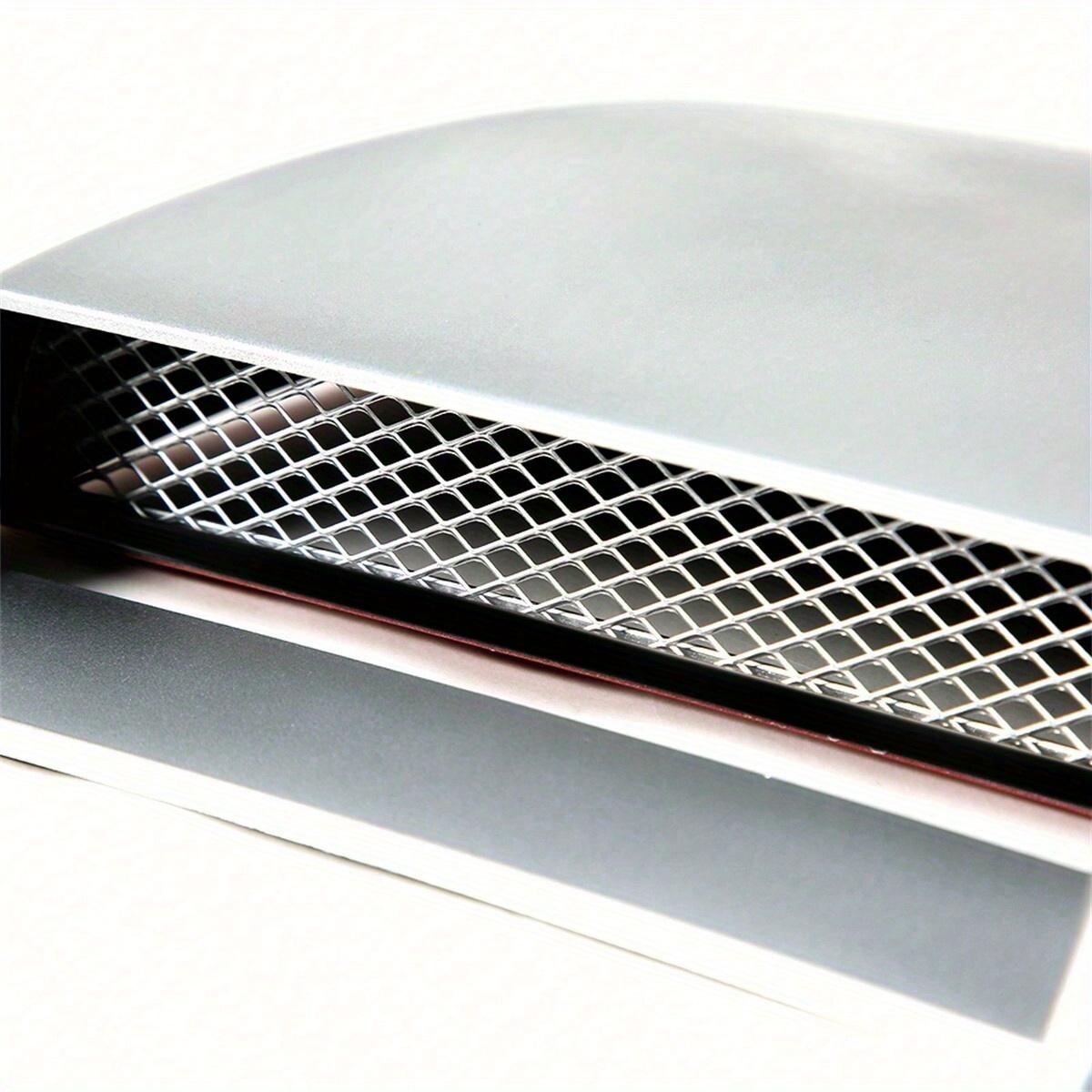 

Декоративный воздухозаборник на капот автомобиля, Универсальный воздухозаборник, Турбо-вентиляционная решетка на капот, Накладка-совок, Наклейка, Аксессуары для воздухозаборника на капот автомобиля White разноцветный