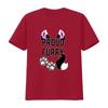 Streetwear Proud Furry Wolf Ear Paw Print Casual T Shirt Vintage Washed Homme Fashion Stretched Streetwear Designer Clothes