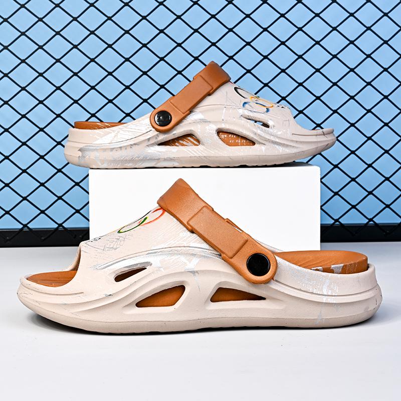 High Quality Mens Hollow Casual Sandals Summer Band Mens EVA Waterproof Shoes Male Outdoor Slippers for Men Comfortable Shoes