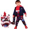adidas Casual Sports Suit Kids Hooded Long Sleeve Jacket And Pants Kids Suit GP0561