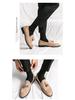 Mocassini da Uomo Taglie Forti con Nappine in Suede: Scarpe casual slip-on primavera/autunno