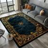 Nordic-style Mysterious Decorative Living Room Non-slip Rug Retro Style  Large Area Bedroom Plush Rug  Walk-in Closet Soft Mat