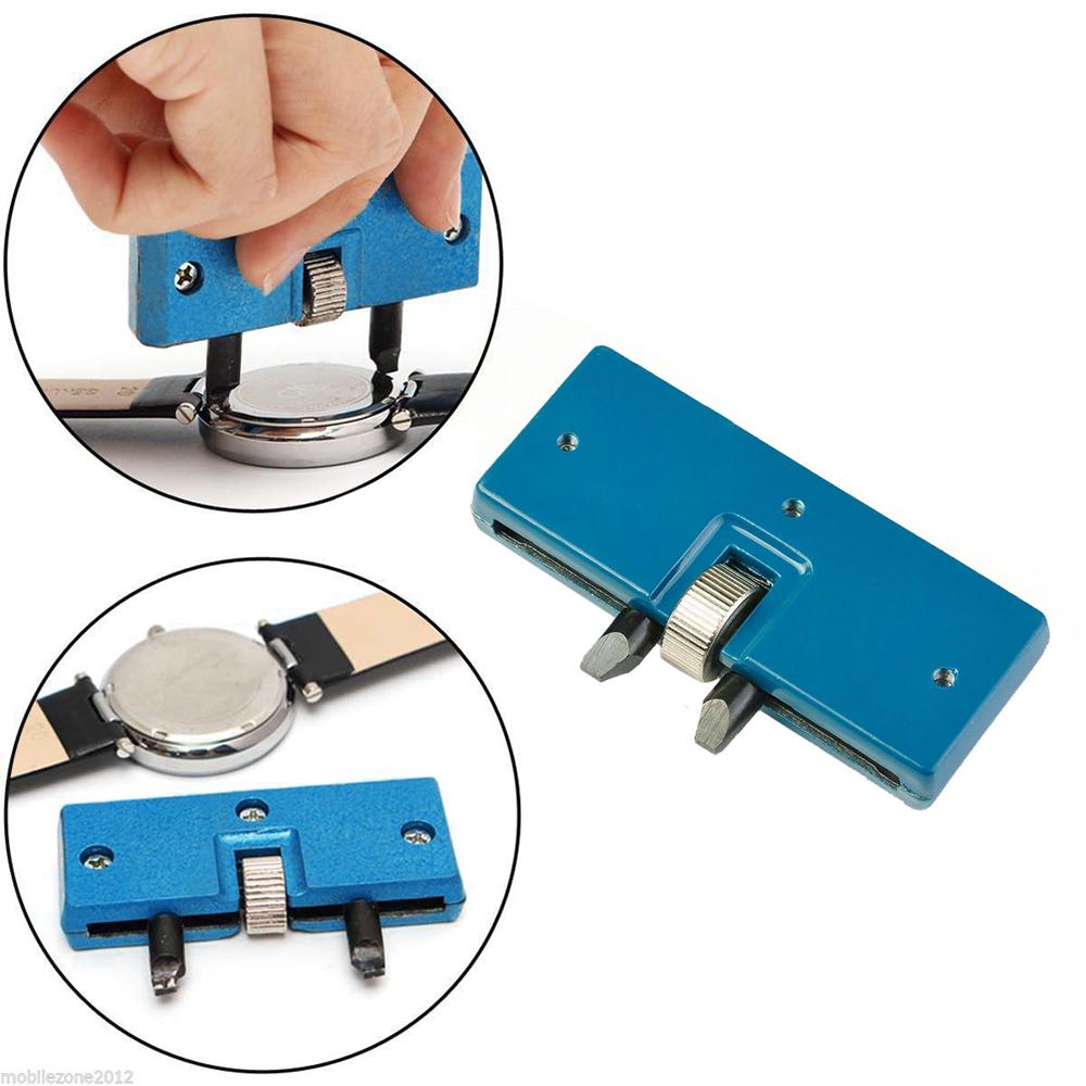 Two Claw Table Key Watch Rear Cover Open Tool Adjustable Rectangular Remover Wrench Watch Repair Kit Tool adjuster 52mm caliber