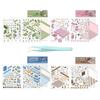 Make Your Own House Stickers | 3D Effect House Scene Decals | Set of 4 Stickers Scenes for Kids Adults Cartoon Scrapbook Decals