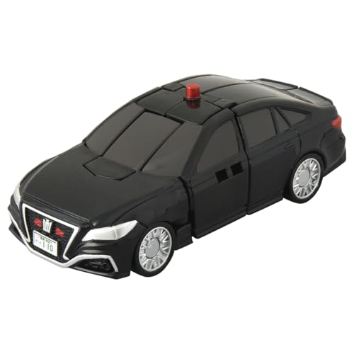 TAKARA TOMY Tomica Job Labor TJBDX Unite Police Braver ZERO Undercover Patrol Car & Black Bike Combination Set, Miniature Car Toy, Ages 3 and Up