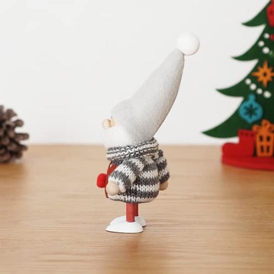 NORDIKA nisse Weihnachten Holzpuppe Pullover Weihnachtsmann (Gestrickt (Rentier) / NRD120606)