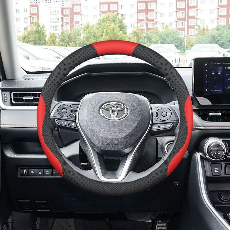 

Fits Toyota Sienna steering wheel and Granvia handle; anti-slip, odor-free, no sewing needed, for interior enhancement. Default