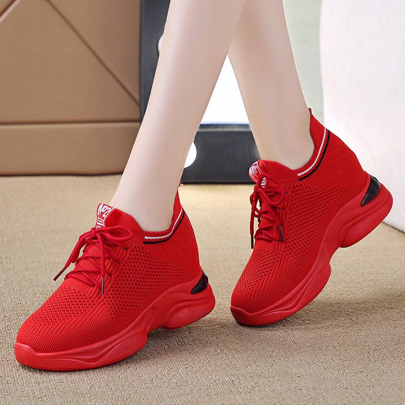 Heightened Mesh Breathable Casual Shoes 