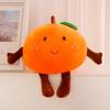 Soft Happy Fruit Plush pillow Orange Orange Doll Plush Toy Accompany Dolls   Girlfriends
