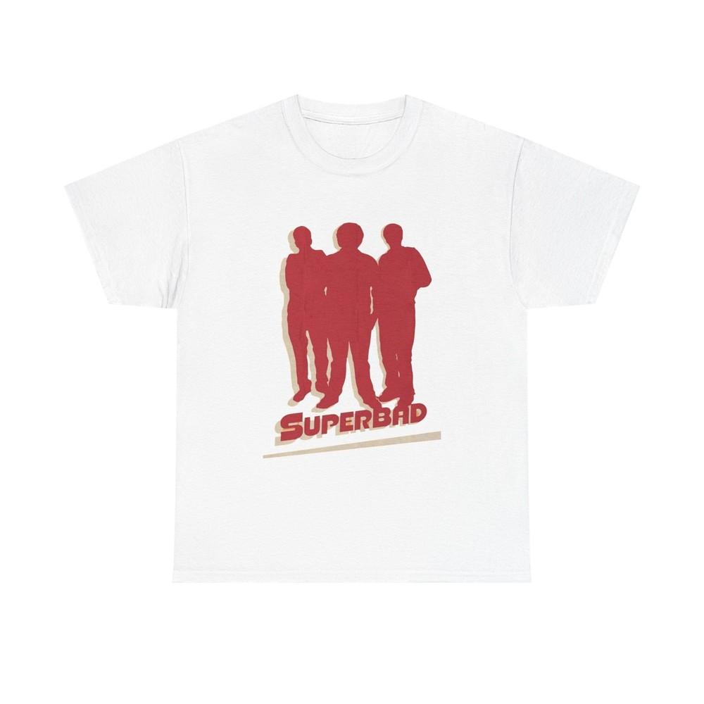 Superbad Funny Comedy Movie Retro T Shirt Unisex Heavy Cotton Tee Unisex T-Shirt XL