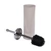 Brosse de toilette 9.5 x 37 cm Metalia taupe