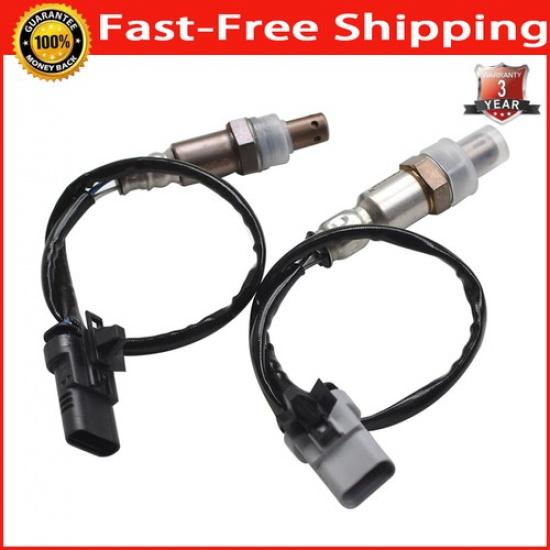2X Up+Downstream Oxygen Sensor For 2013-15 Chevrolet Malibu 2014-17 Buick Regal