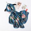 Hangzhou Silk Silk Scarf Autumn and Winter Shawl Two-purpose Thin Style Versatile Fashion New High-end High-end Exterior Matching