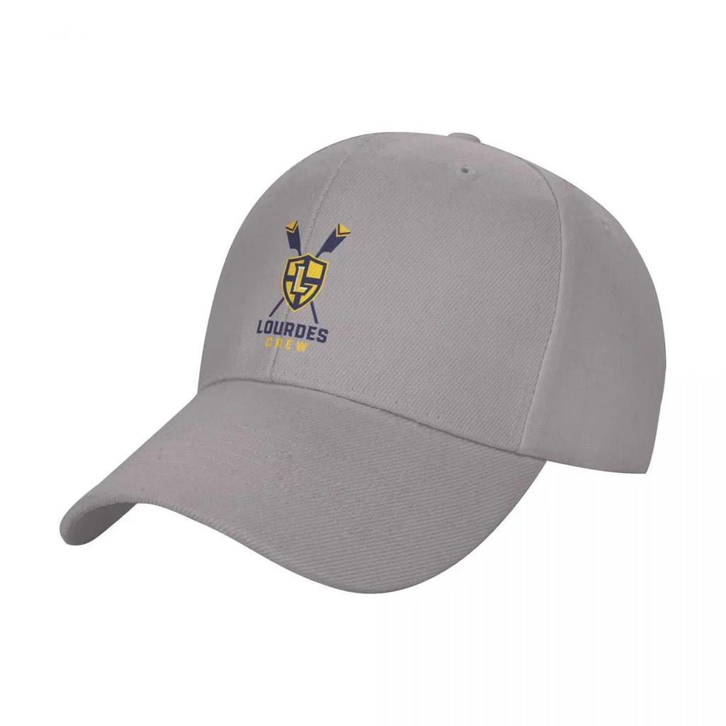 Lourdes Crew Double Oars and Shield Baseball Cap Sun Cap Golf Wear Luxury Women Cap Unisexs Big Size Hat Unisexs Caps Womens