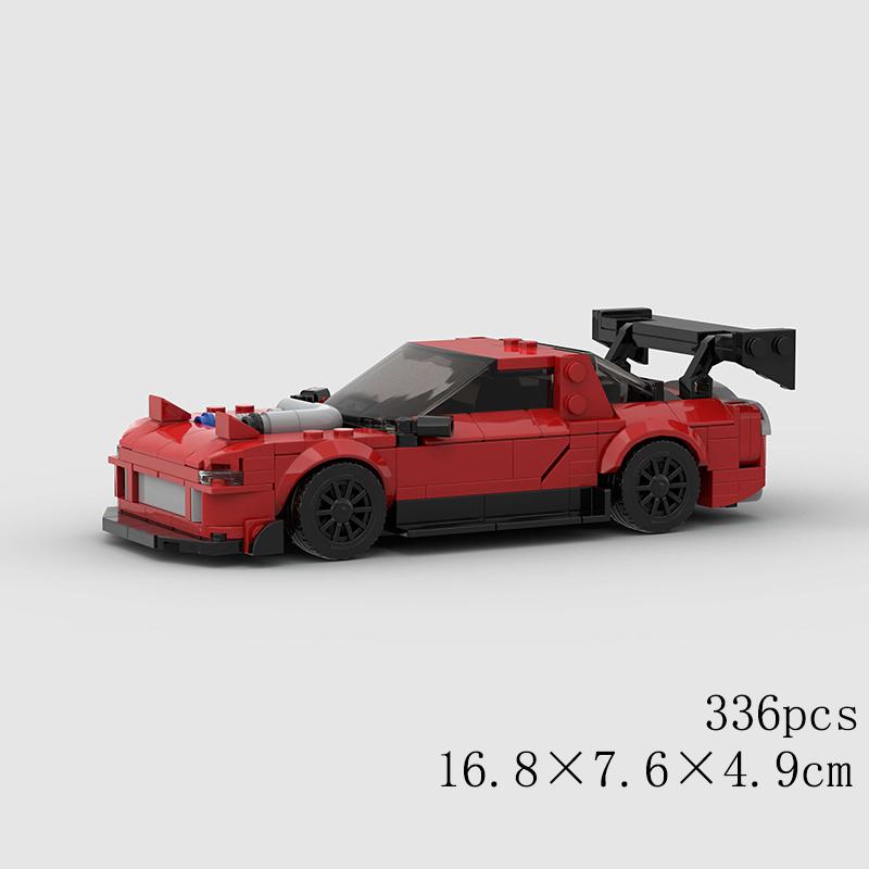 Super Sports Car Classic Toy Building Block Set, Suitable As Birthday, Halloween, Christmas Gifts and for Home Decoration Collec