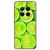 For Realme 12 4G Case Black Silicone Lovely Cute Soft TPU Phone Cases On Realme12 4G Protect Bumper Cover Shell Coques 6.67''