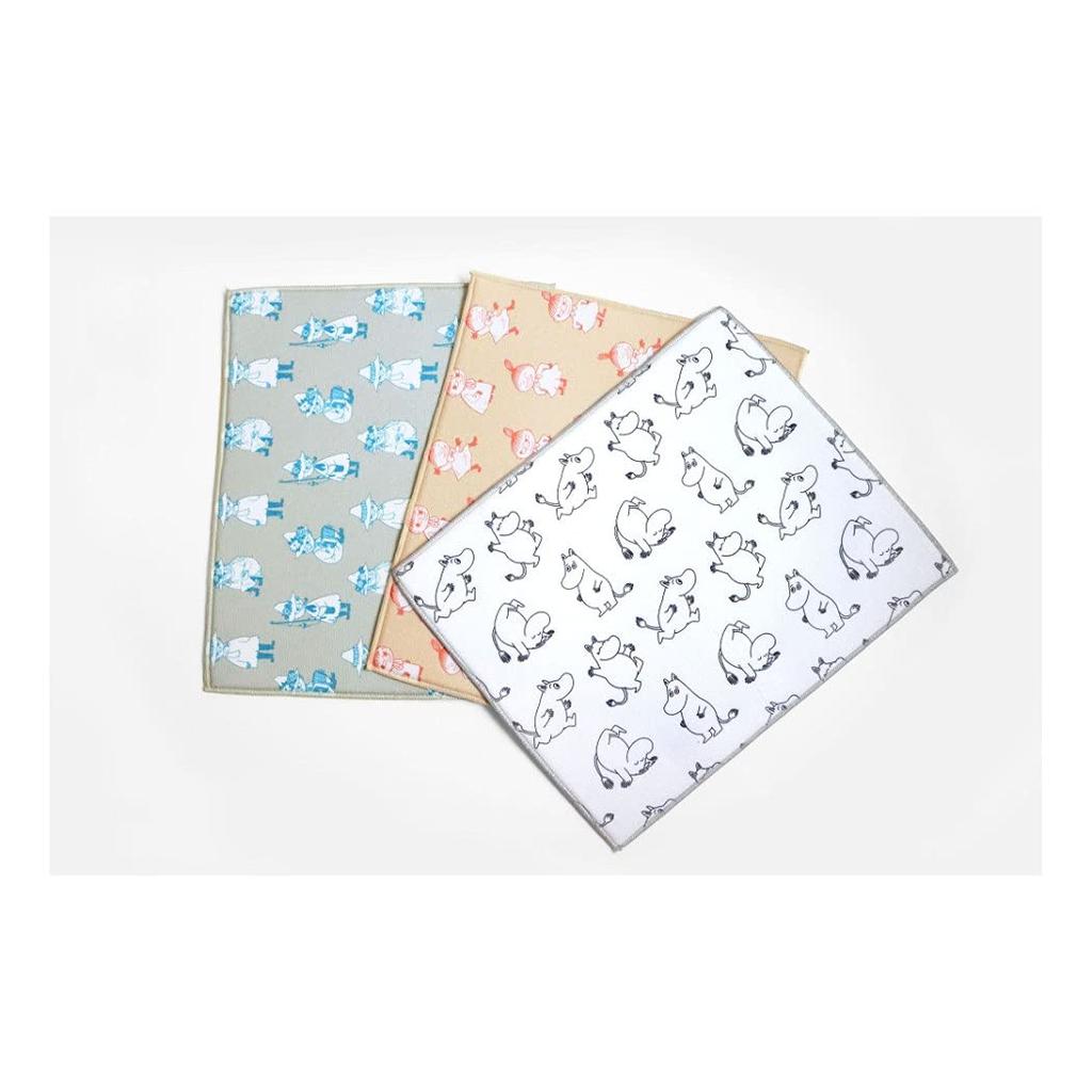 Okato Draining Moomin Mat, Absorbent, 40x50cm,