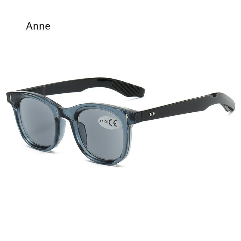 

Fashion Sun Reading Glasses Women Men Presbyopia Eyeglasses Round Hyperopia Sunglasses Anti UV400 Diopter +1.0 +4.0 Óculos 1.5