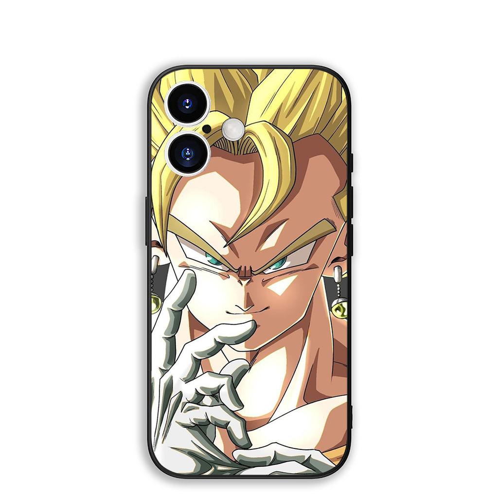 Cover for Apple iPhone 17 16 Plus 13 12 Pro Max Mini X XR Xs ProMax 16E 15+ 17+ Air Phone Case Dragons Gokus Balls Gogeta Super