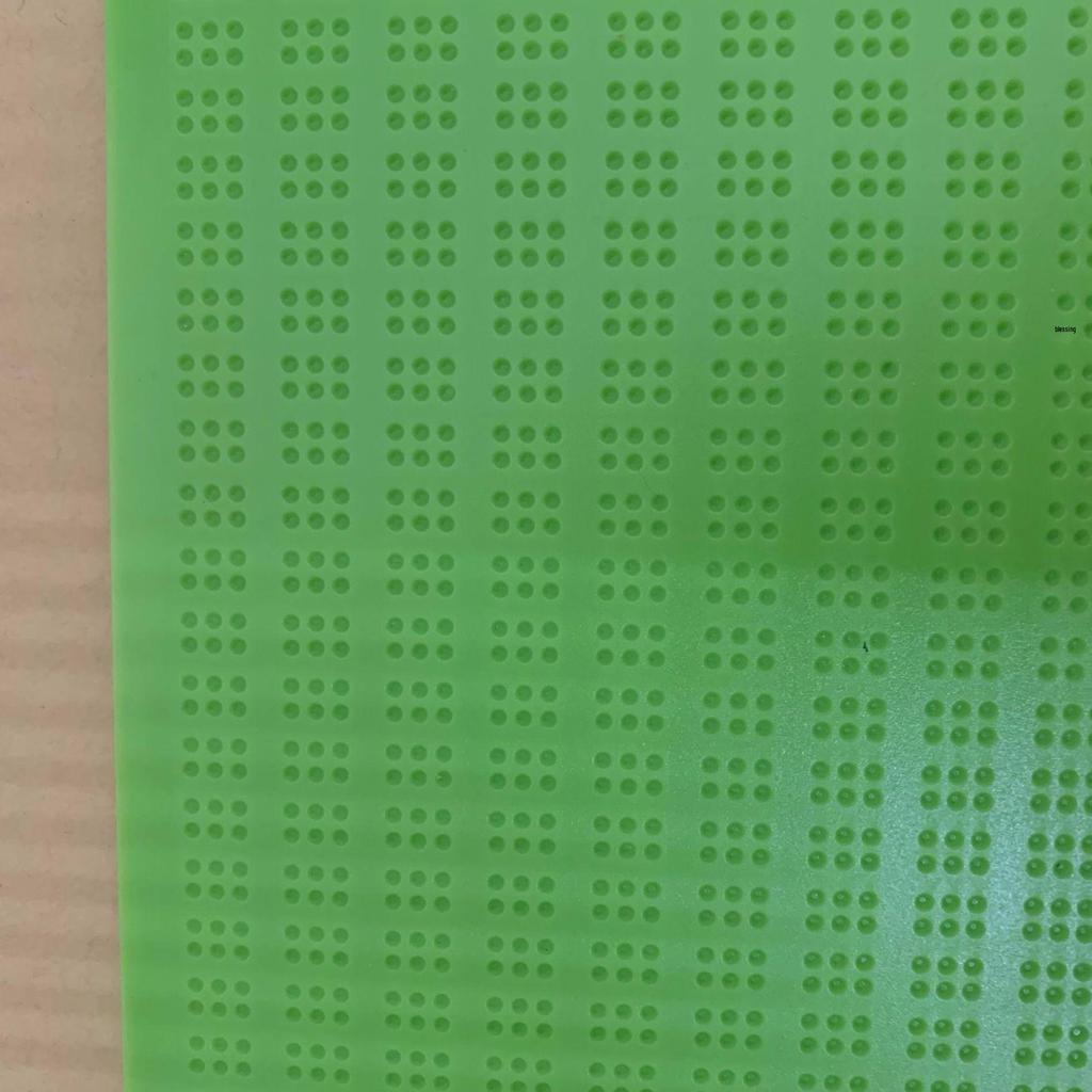 9-Line, 30-Square Braille Writing Board with Stylus - Thickened Version