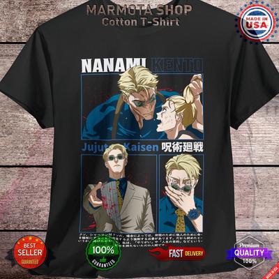 Nanami Kento Jujutsu Kaisen T-Shirt Gojo Satoru Anime Japanisches T-Shirt JJK Alle