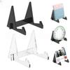 Acrylic Book Bracket Multifunctional Photo Frame Stand Universal Artwork Holder
