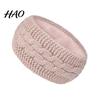 Warm Ear Protection for Winter Headbands Women, Thickened Knitted Warmers, Cold Warmer Headband Weather Fleece Lined Hairband Outdoor Running