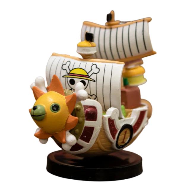 

7 см Аниме One Piece Фигурка Корабля Модель Луффи Игрушка Супер Милый Мини Корабль THOUSANDSUNNY Going Merry Сборная Модель Фигурка