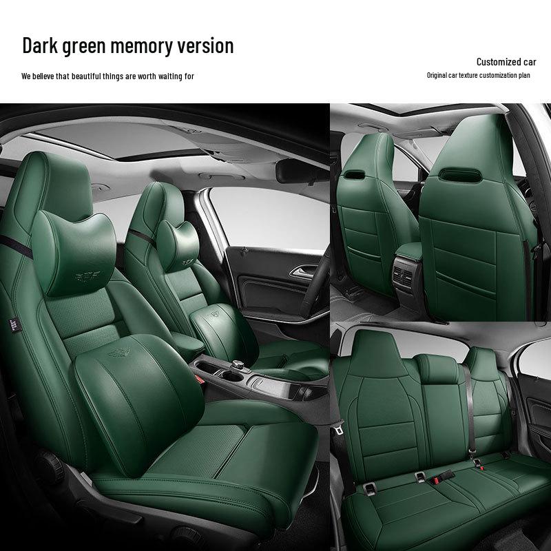 Genuine Leather Full Coverage Seat Cover for Buick Regal, Envision, LaCrosse, Encore, Excelle