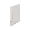 LIHIT LAB Ring Binder, 2-hole, D-type, A4, Clear, G2220-1