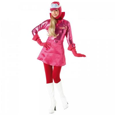 Wacky Races Womens/Ladies Penelope Pitstop Costume