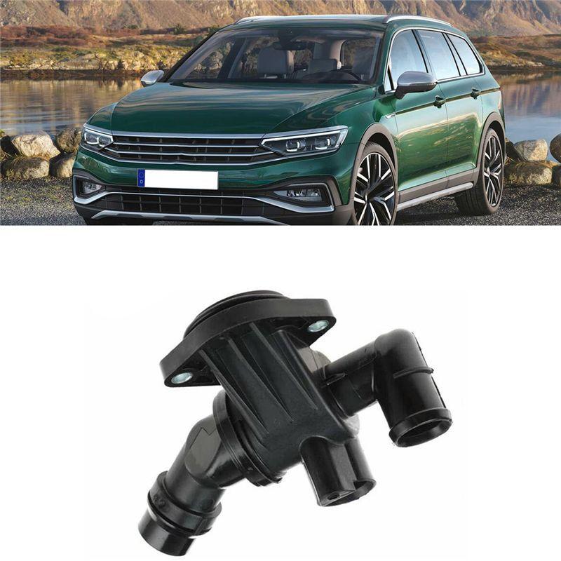 Engine Cooler Thermostat Housing 06D121111G For VW Passat Jetta A3 Quattro L4 2.0L