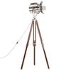 VidaXL Lampadaire à Trépied Lampe sur Pied Projecteur de Cinéma Hauteur Réglable Salon Maison Intérieur 180 cm Bois de 286106