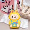 New children's cute Labubu princess bag medium coin purse cartoon portable coin bag silicone crossbody bag