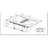 Hob - BEKO - HIXI64700UF - 4-burner Induction - 7400 W - Touch Controls