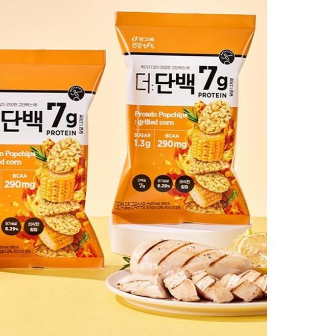 Binggrae The Tanbac Pop Chips 3 Flavors – Roasted Corn, Spicy Salsa, Honey Garlic