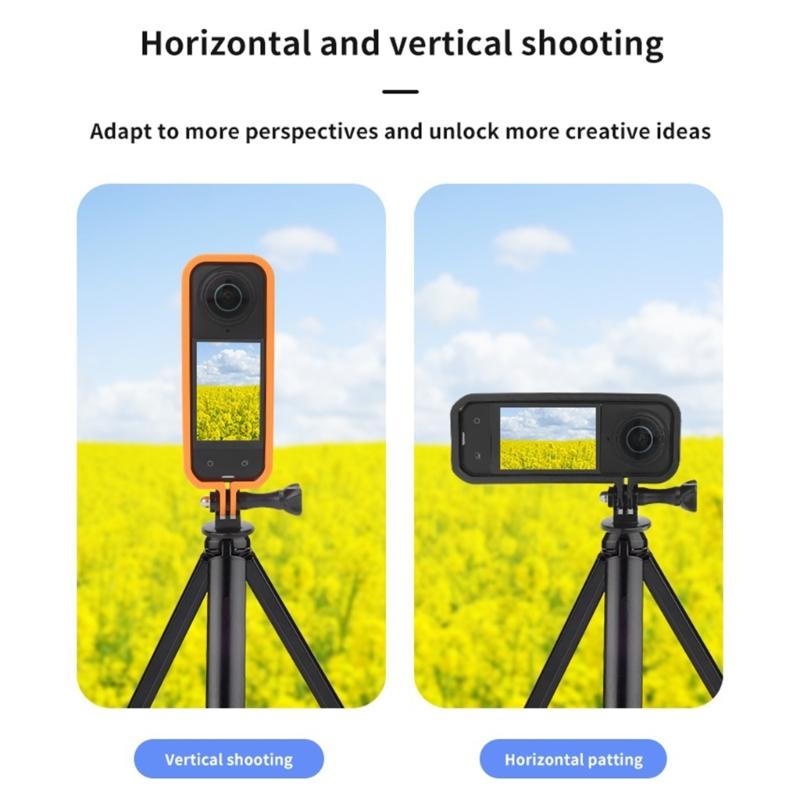 Expansion Frame Protective Case For X5 Plastic Rabbit Cage Horizontal Vertical Frame Bracket Camera Accessories