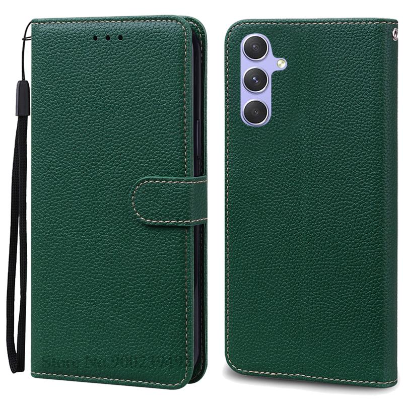 A35 5G Case For Samsung Galaxy A35 Case Leather Wallet Flip Case For Samsung Galaxy A35 5G Cover Coque Fundas Shell Etui