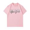 100% Cotton Men's Crew Neck Short Sleeve T-Shirt, Dream Big Start Small Inspirational Slogan Print Casual Breathable Soft Tee for Daily Street Wear