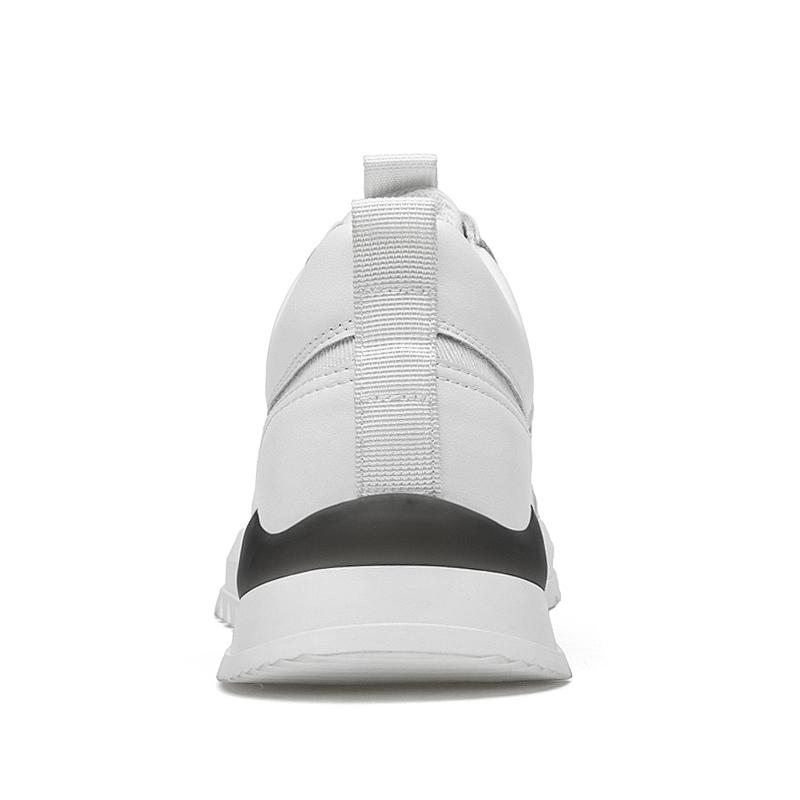 Weiße Sneaker Herren Aufzugschuhe Höherlegende Schuhe Höhensteigernde Schuhe Für Herren Damen Schuhe Höhenschuhe Einlegesohle 6cm Großer Mann