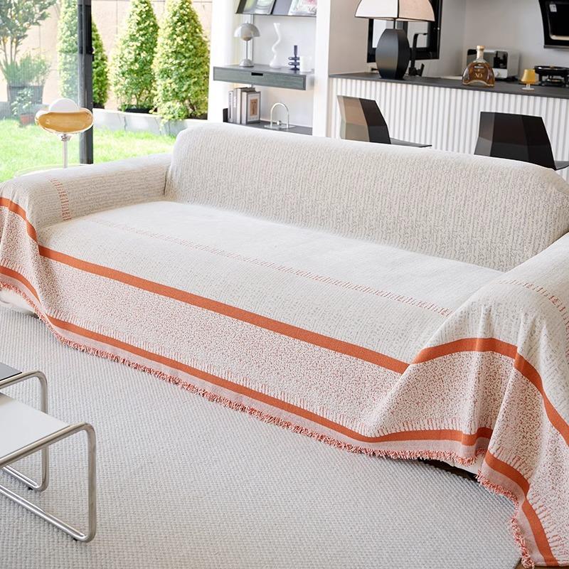 

Простое современное полотенце для дивана из шенилла, новое универсальное покрытие на все четыре сезона, цельное, нескользящее 180*130cm