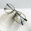 Mai Sui Glasses Women'S Metal Box College Casual Wind Myopia Frame Men'S And Women'S Anti-Blue Light Mirrors Men'S