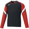 MORELIA Tech Lining Soccer Size XL Shirt, Black, (P2ME1505)